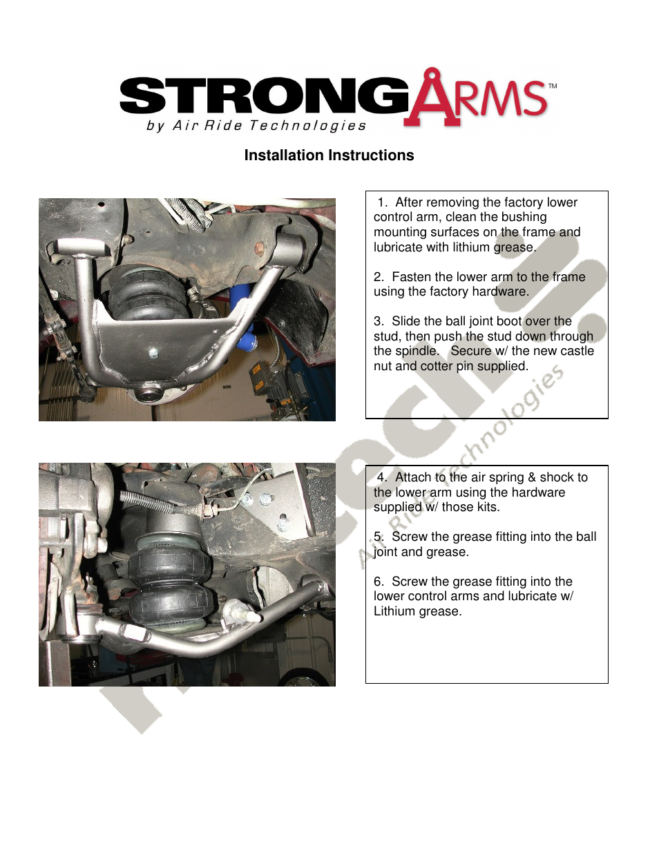 Ridetech 11321499 User Manual | Page 2 / 3
