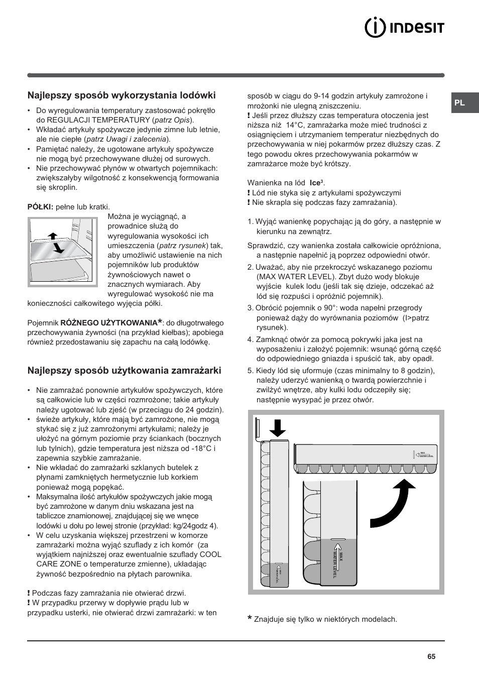 Indesit BAAN 10 User Manual | Page 65 / 72