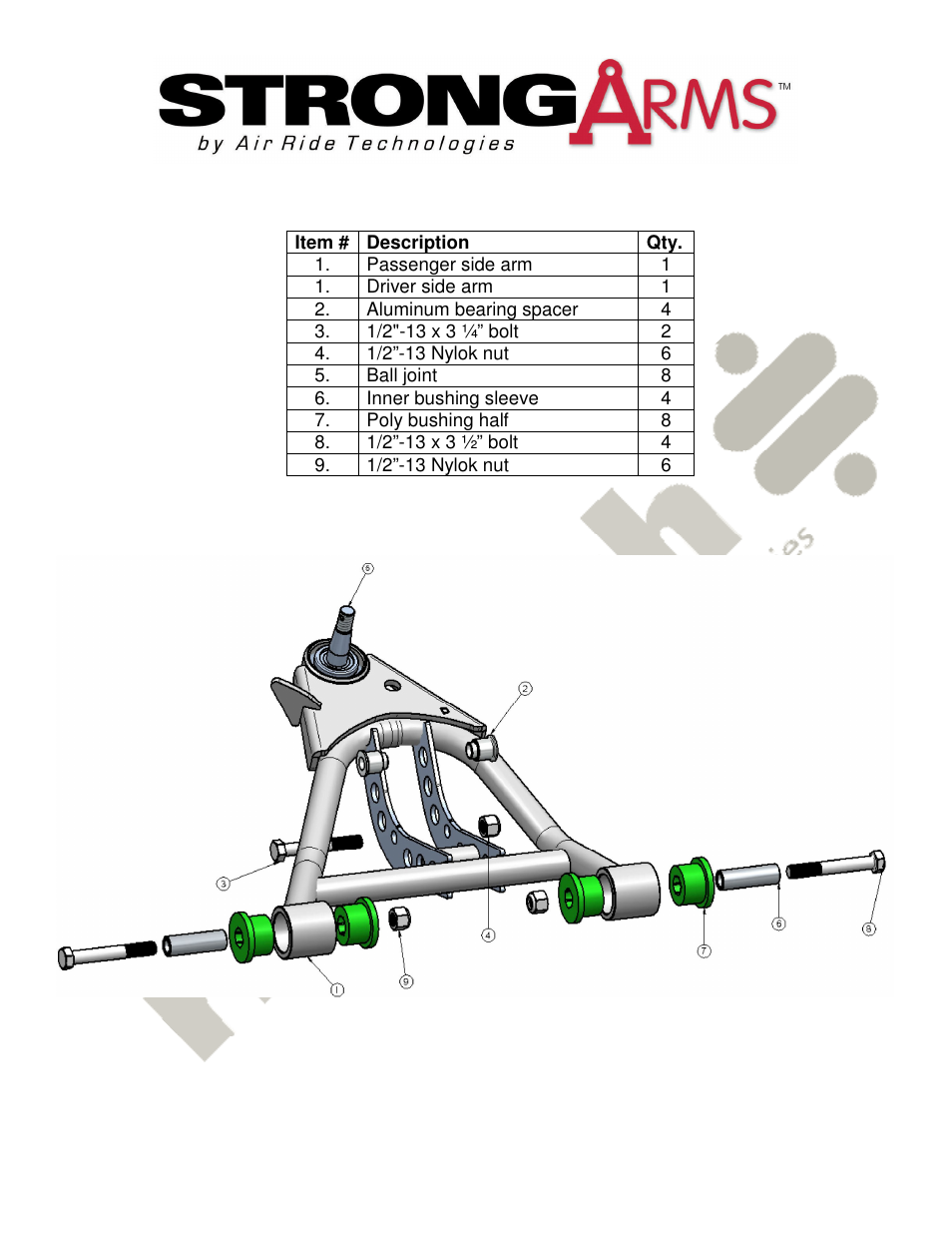 Ridetech 11172899 User Manual | Page 3 / 3