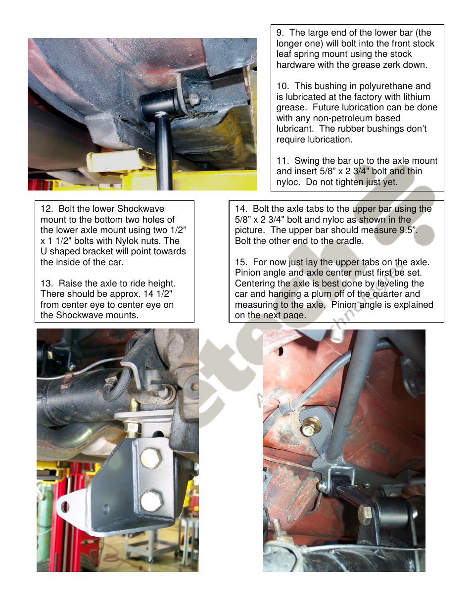 Ridetech 12100109 User Manual | Page 16 / 21
