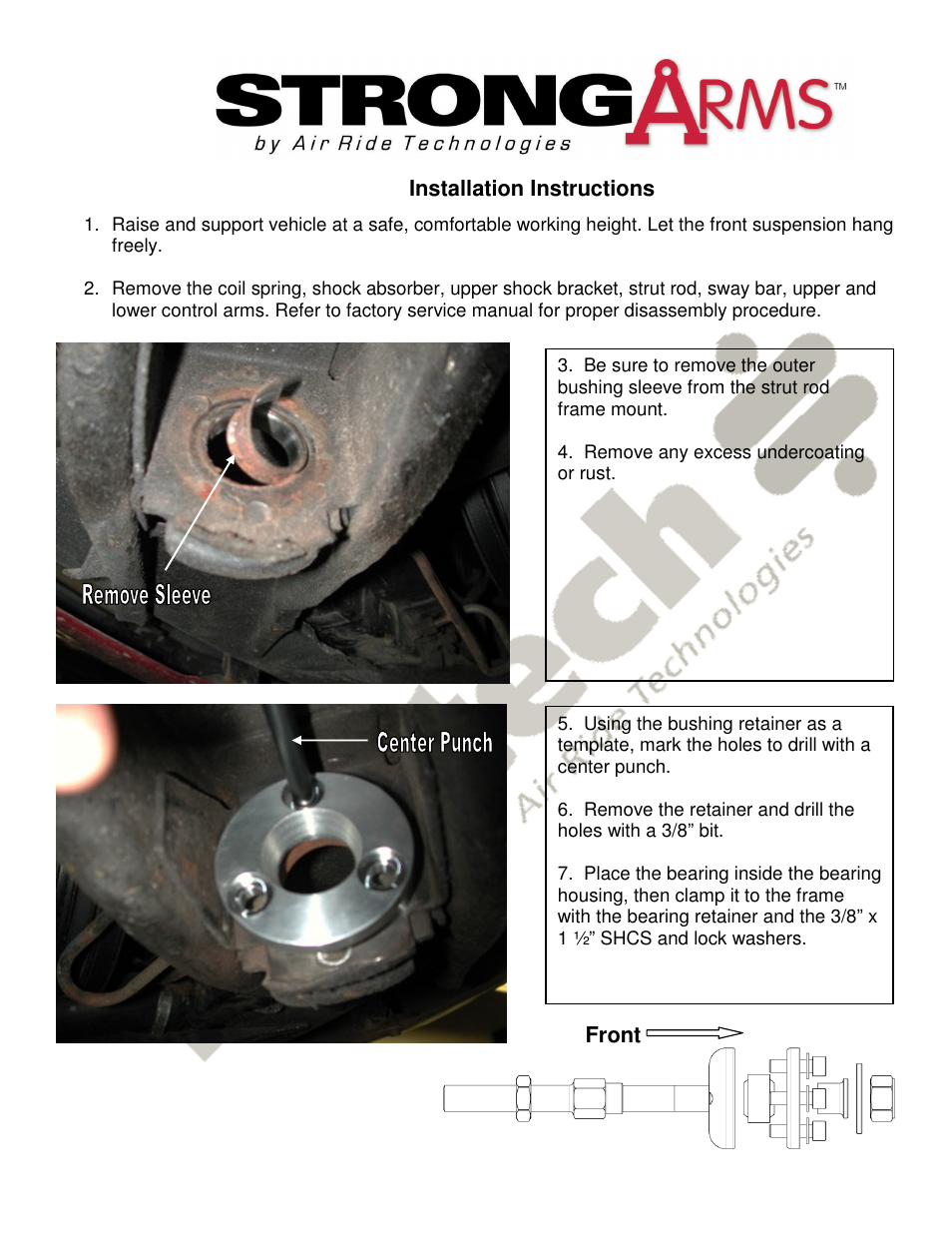 Ridetech 12100109 User Manual | Page 6 / 21