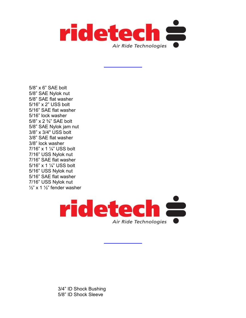 Ridetech 11360199 User Manual | Page 6 / 15