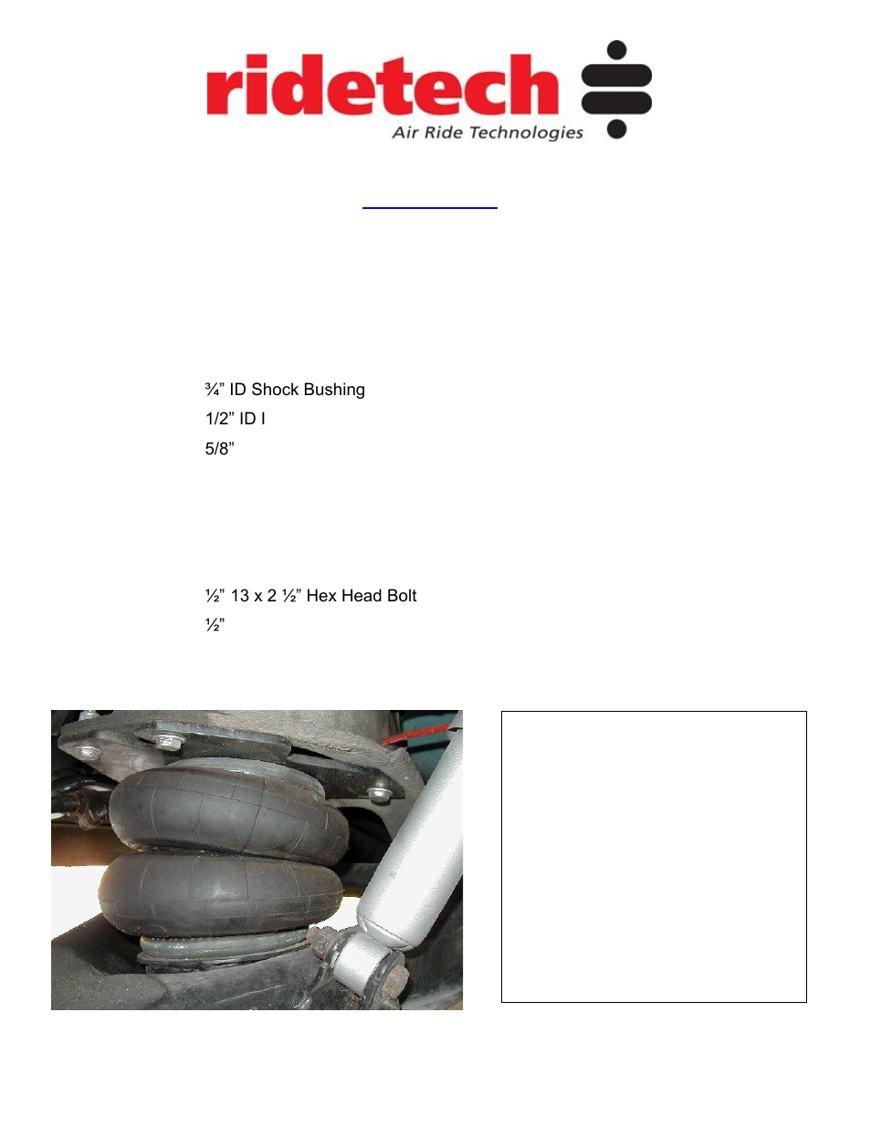 Ridetech 11330199 User Manual | Page 4 / 11