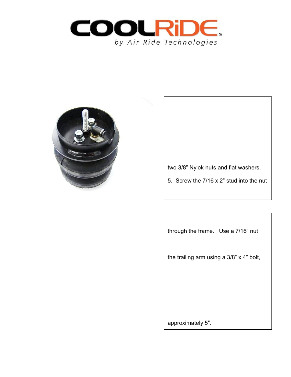 Ridetech 11330199 User Manual | Page 6 / 11