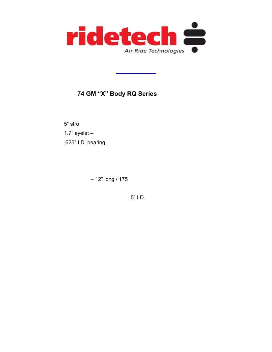 Ridetech 11260109 User Manual | Page 17 / 25