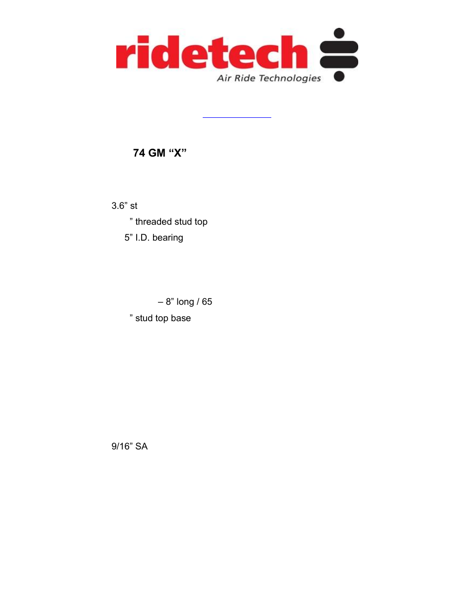 Ridetech 11260109 User Manual | Page 2 / 25