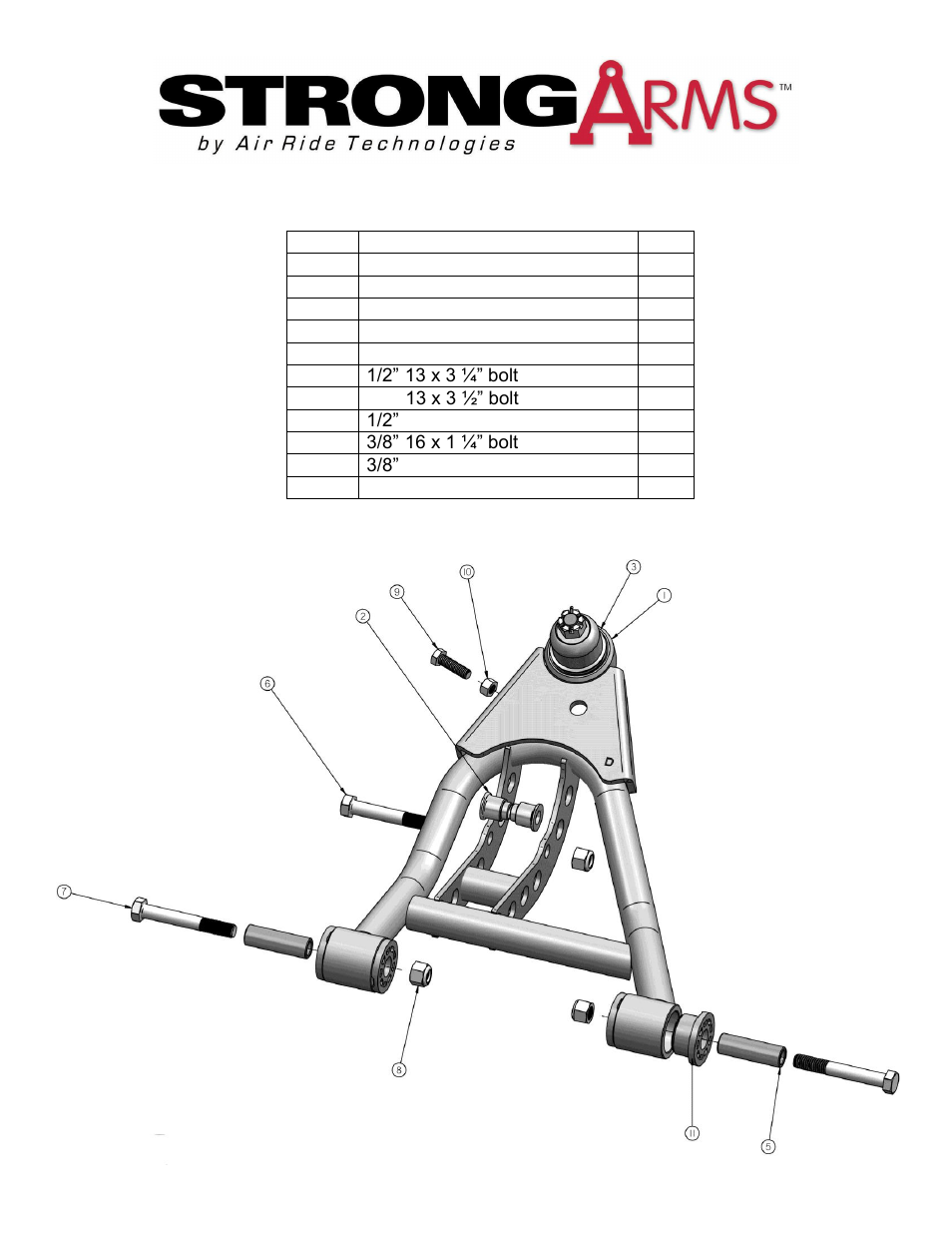 Ridetech 11260109 User Manual | Page 8 / 25