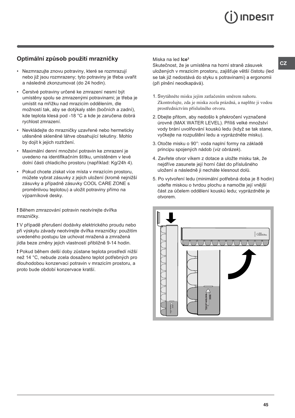 Indesit BAAAN 12 User Manual | Page 45 / 72