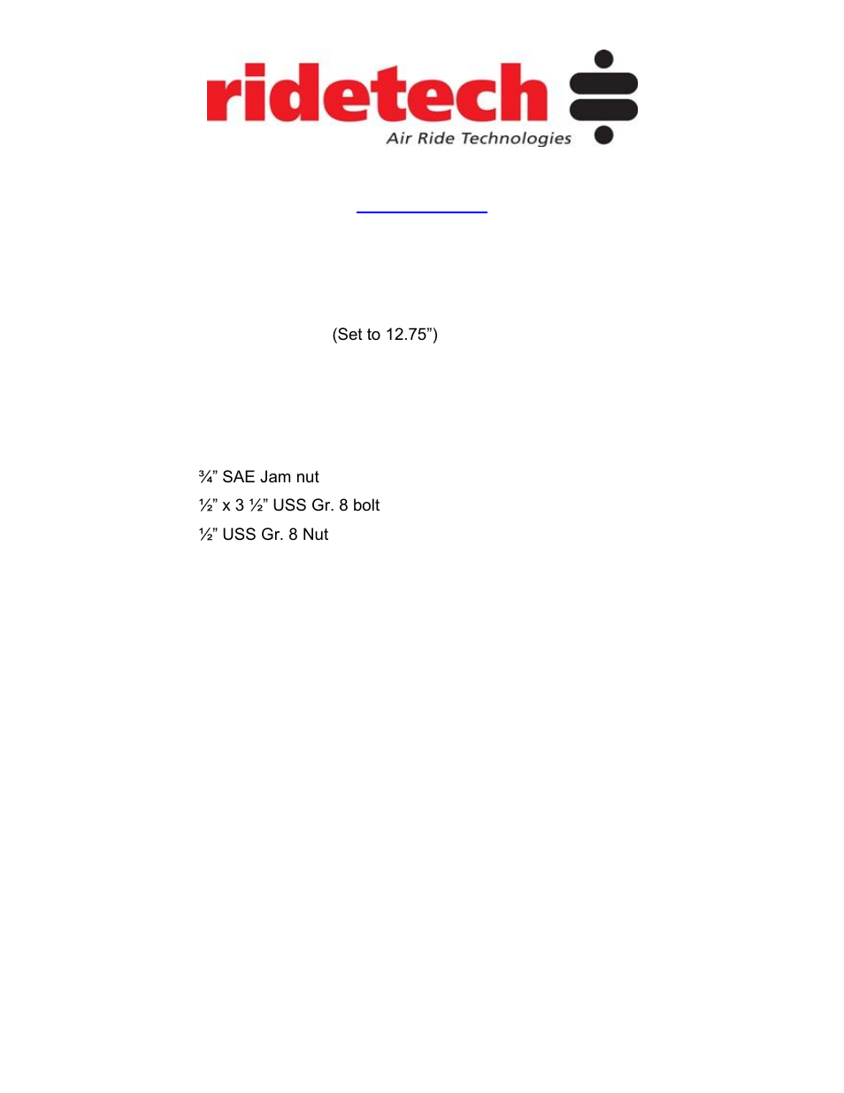 Ridetech 11230109 User Manual | Page 19 / 23