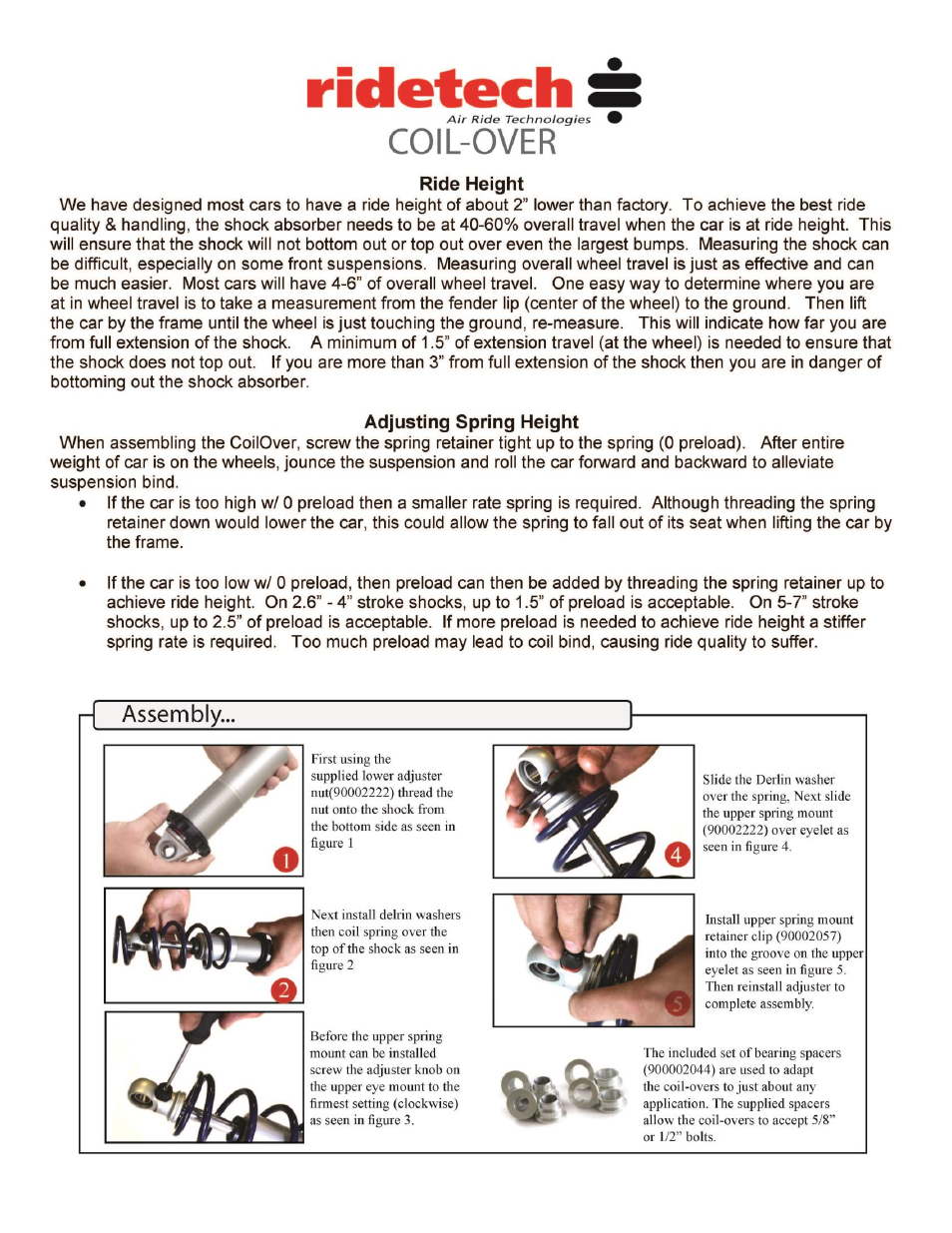 Ridetech 11230109 User Manual | Page 23 / 23