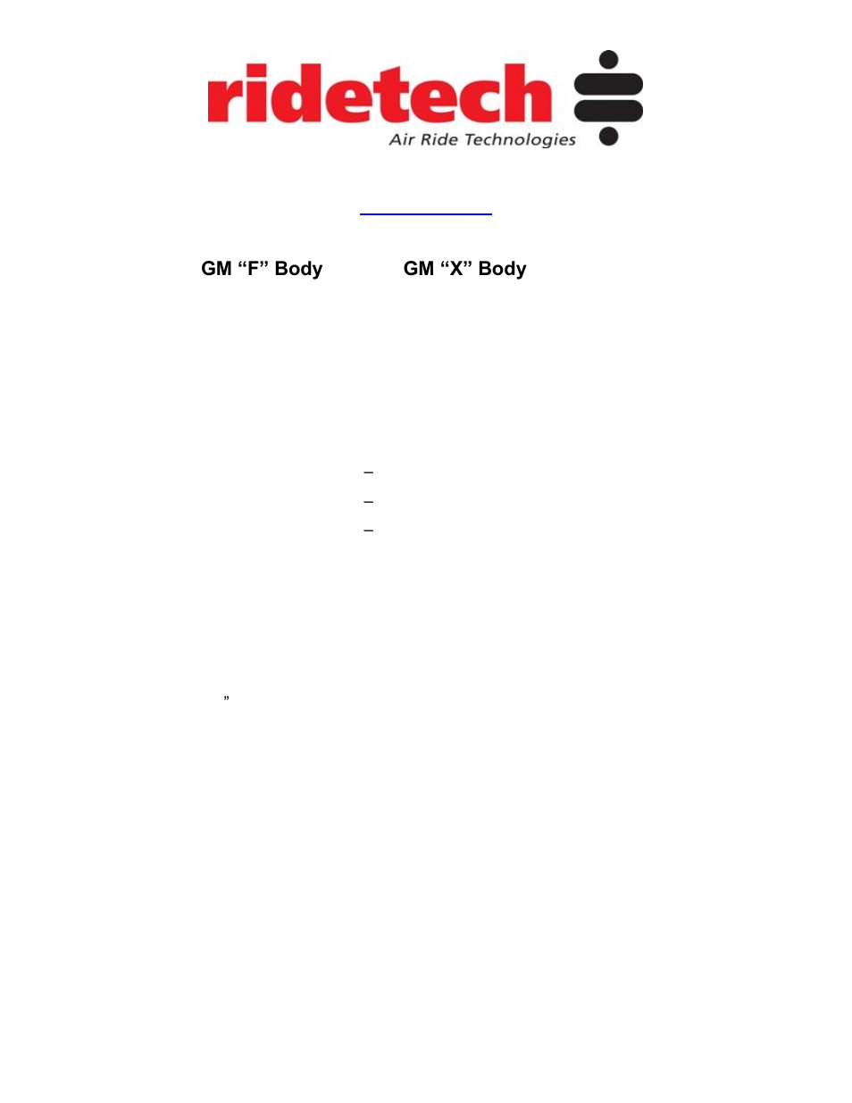 Ridetech 11160109 User Manual | Page 9 / 25