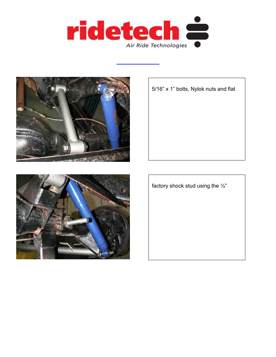 Ridetech 11050199 User Manual | Page 12 / 17