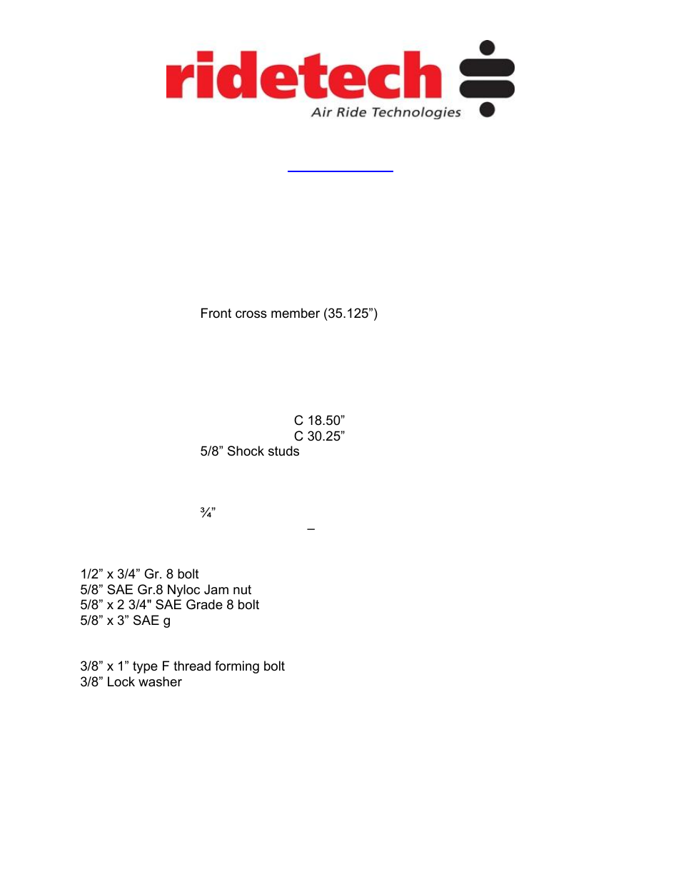 Ridetech 11030199 User Manual | Page 5 / 18