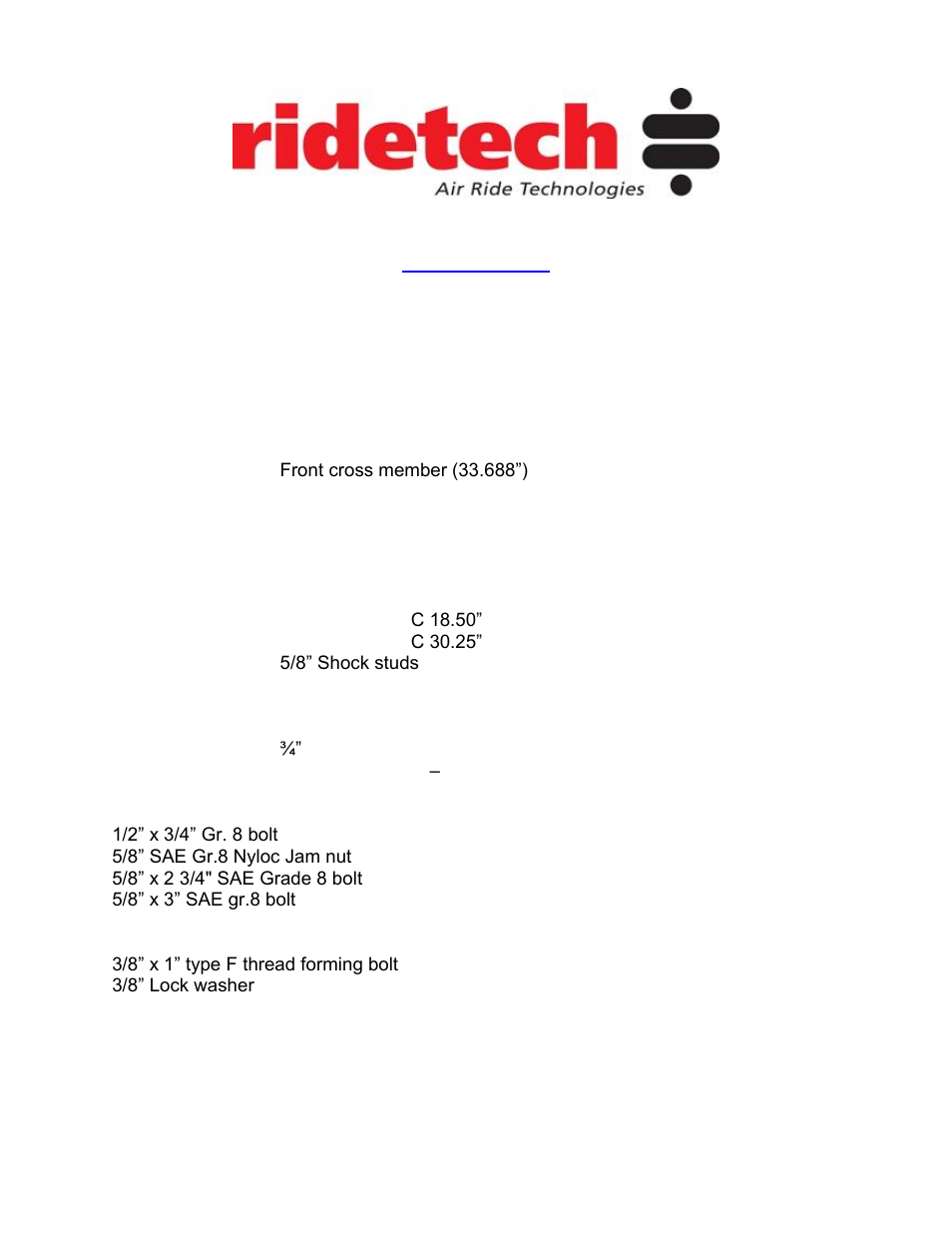 Ridetech 11020199 User Manual | Page 6 / 19