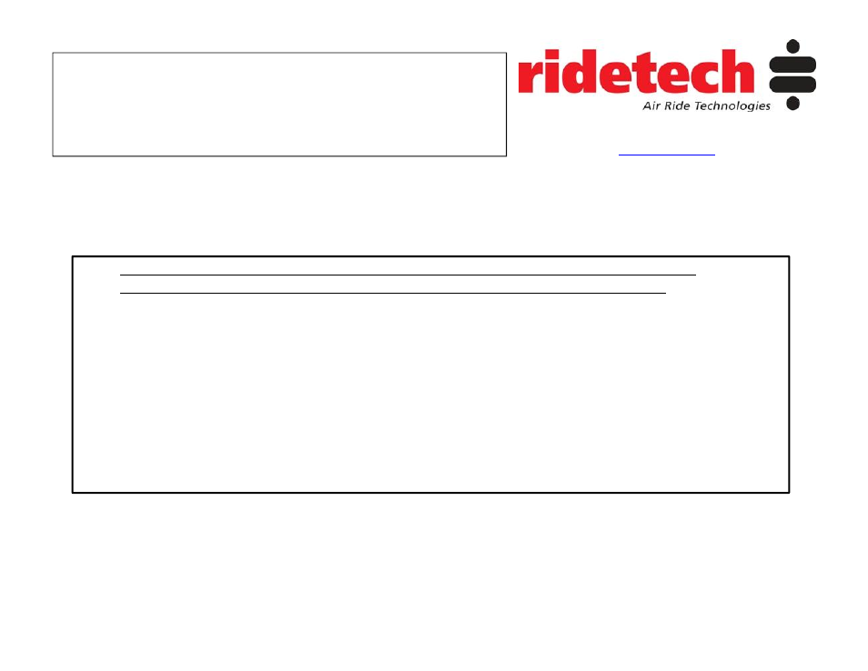 Ridetech 42153000 User Manual | Page 3 / 10