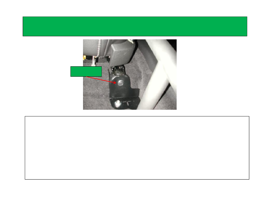 Seat bolts | Ridetech 42152000 User Manual | Page 23 / 24