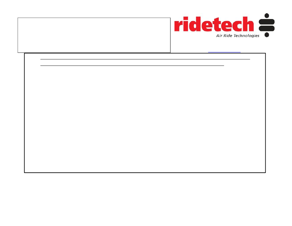 Ridetech 42152000 User Manual | Page 3 / 24