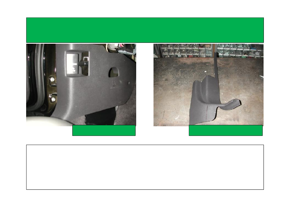 Remove front kick panels | Ridetech 42152000 User Manual | Page 8 / 24