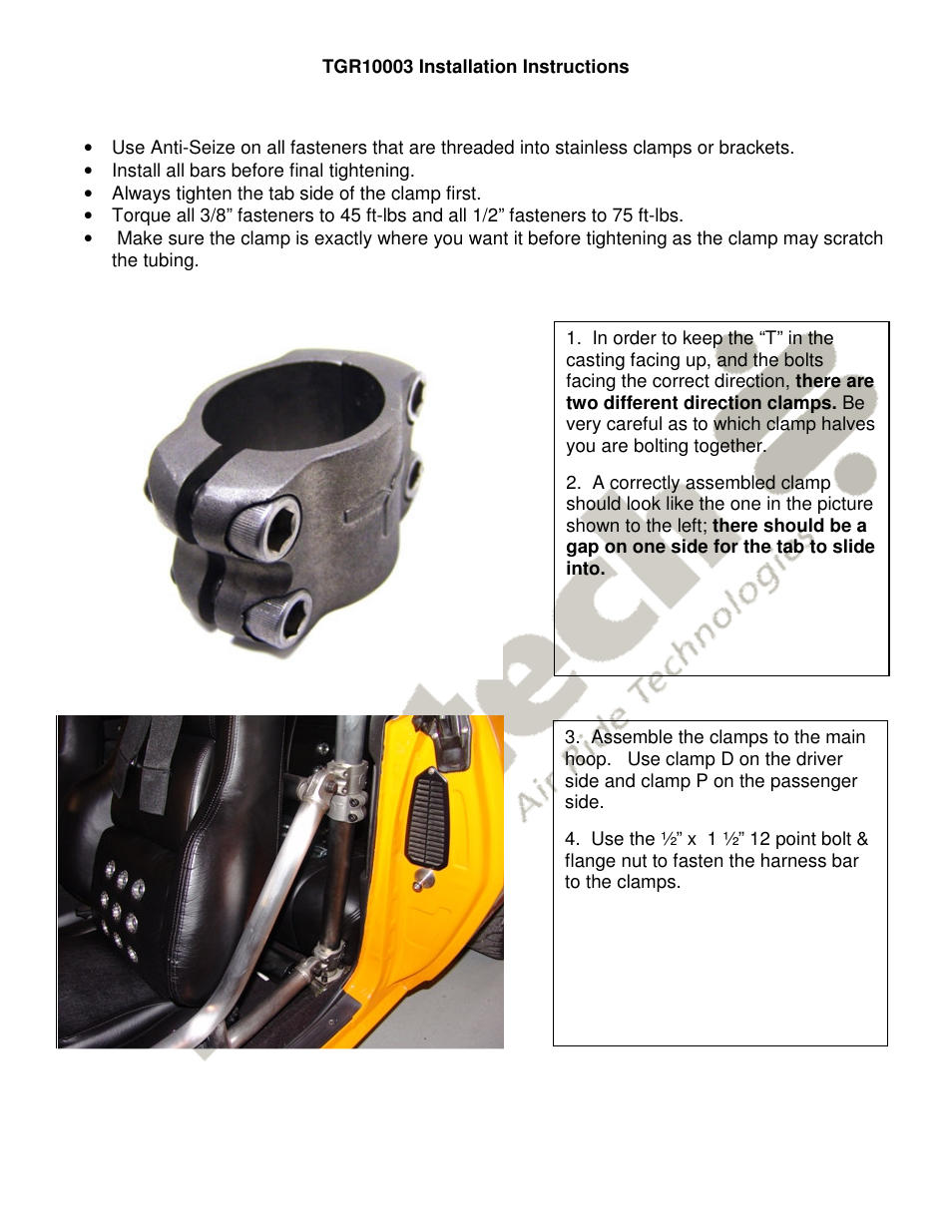 Ridetech 41263000 User Manual | Page 2 / 2