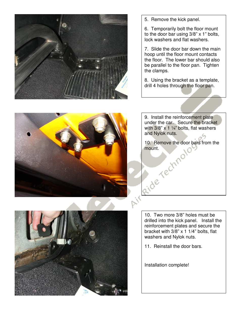 Ridetech 41262000 User Manual | Page 3 / 4