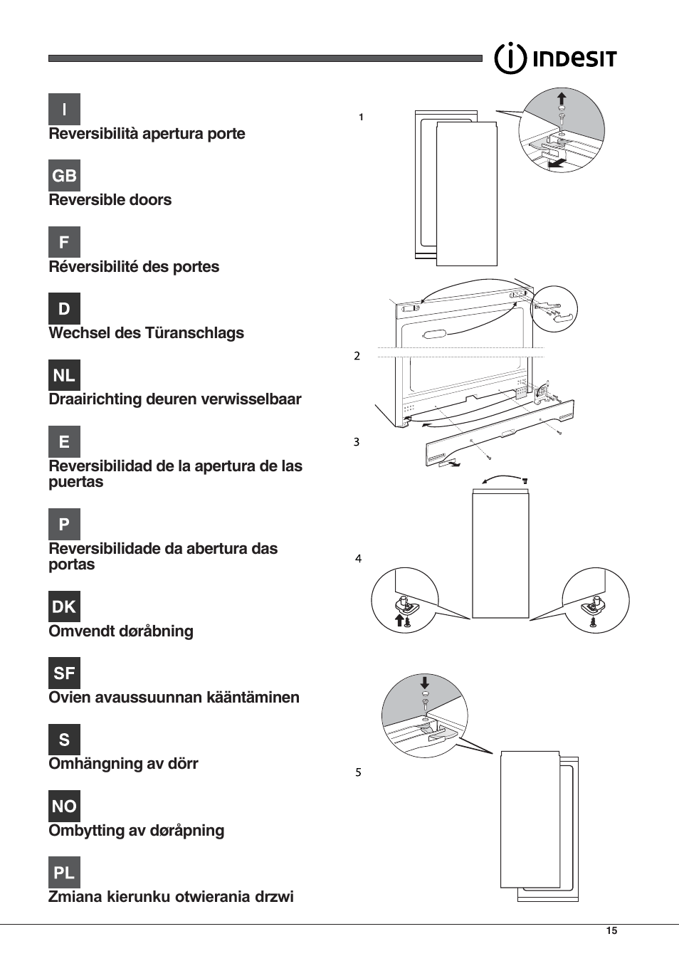 Indesit UIAA 10 User Manual | Page 15 / 60