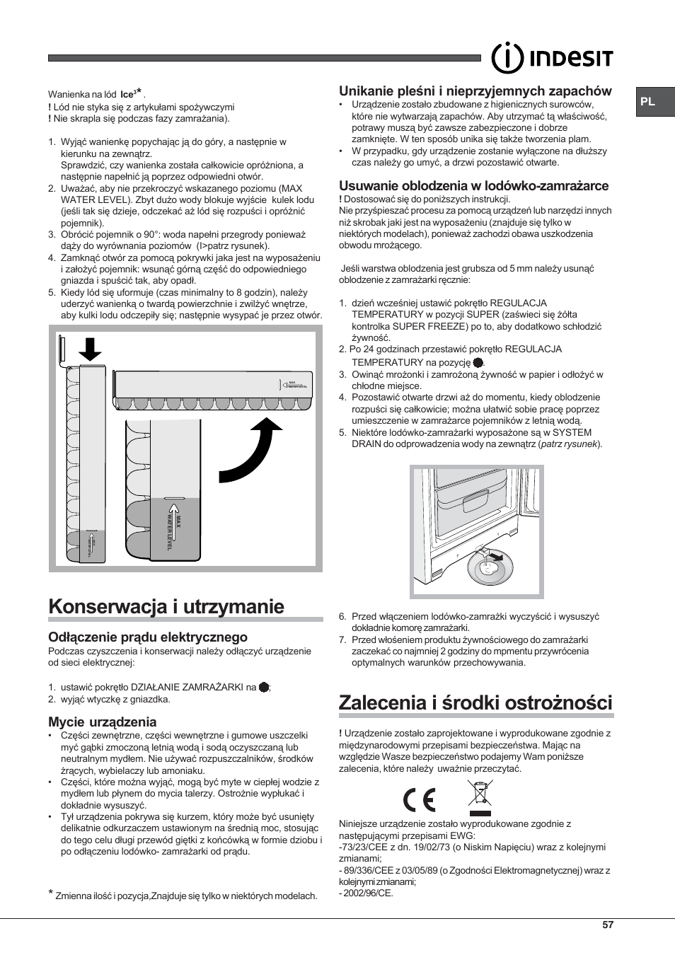Indesit UIAA 10 User Manual | Page 57 / 60