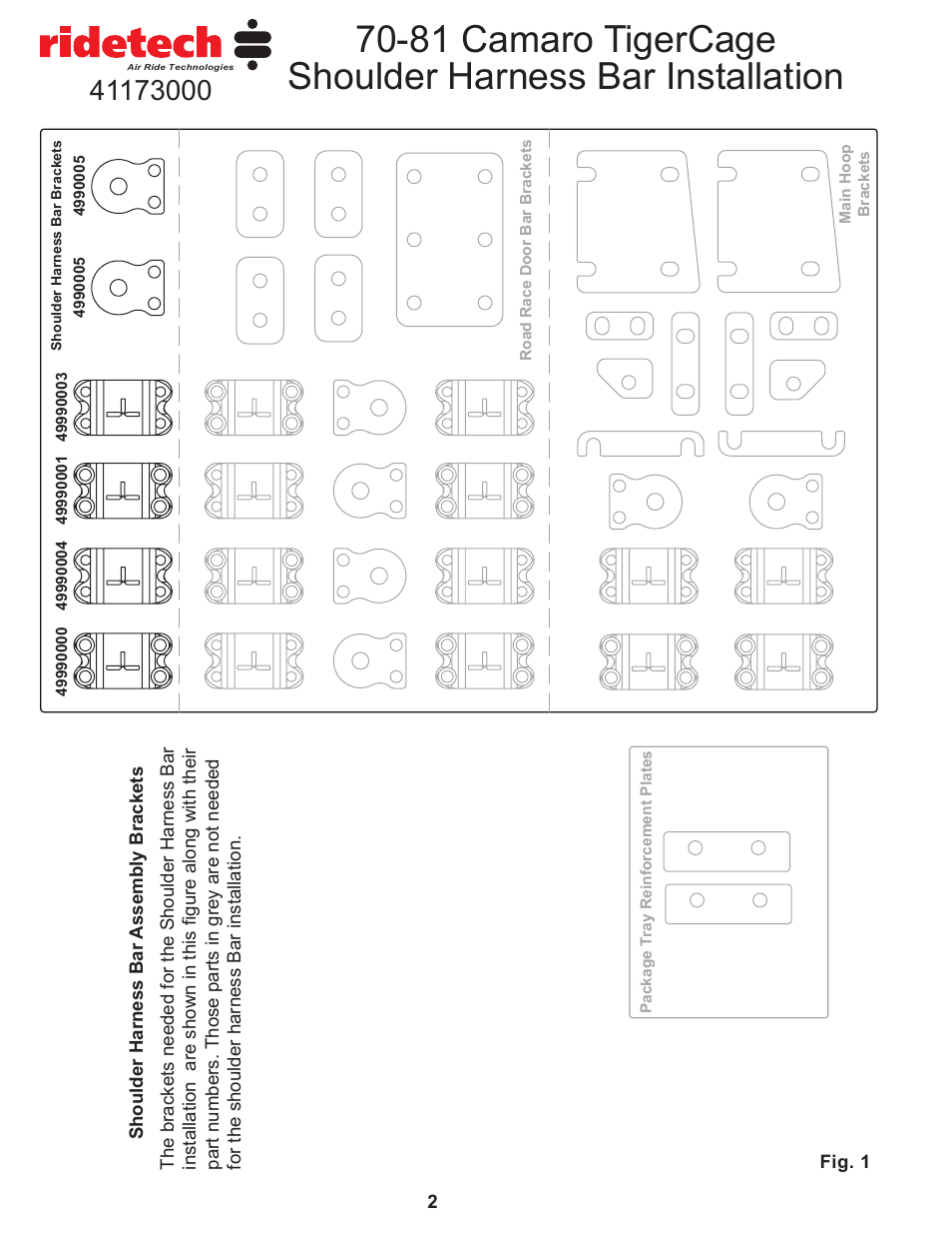 Ridetech 41183000 User Manual | Page 3 / 9