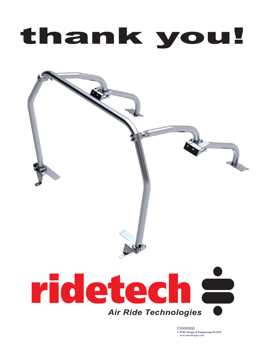Ridetech 41180000 User Manual | Page 15 / 15
