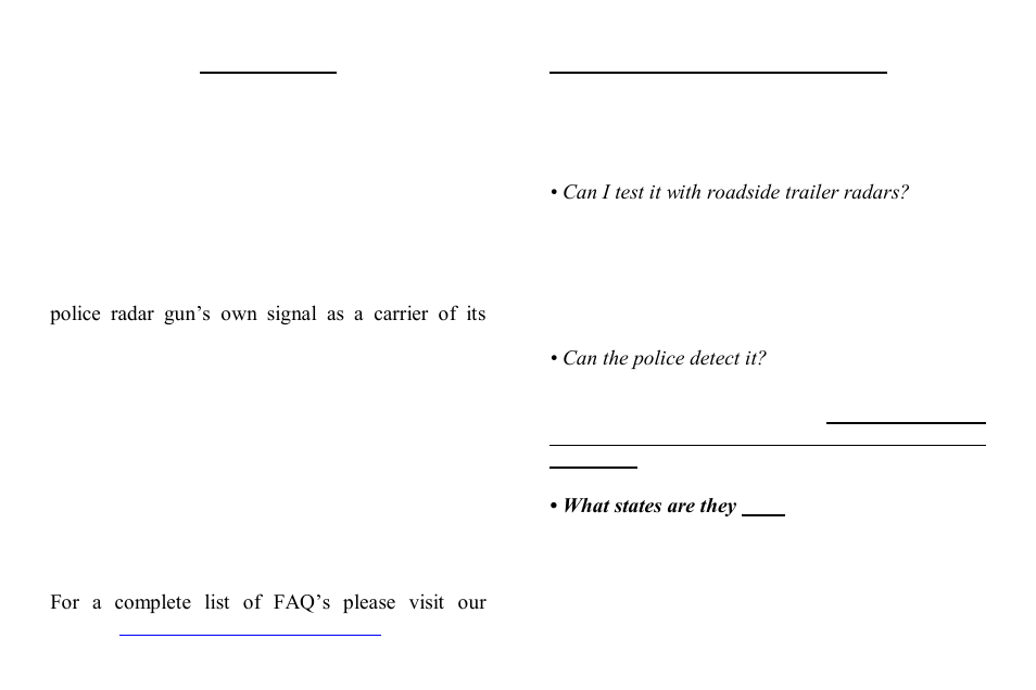 Rocky Mountain Radar Phantom-T User Manual | Page 10 / 12