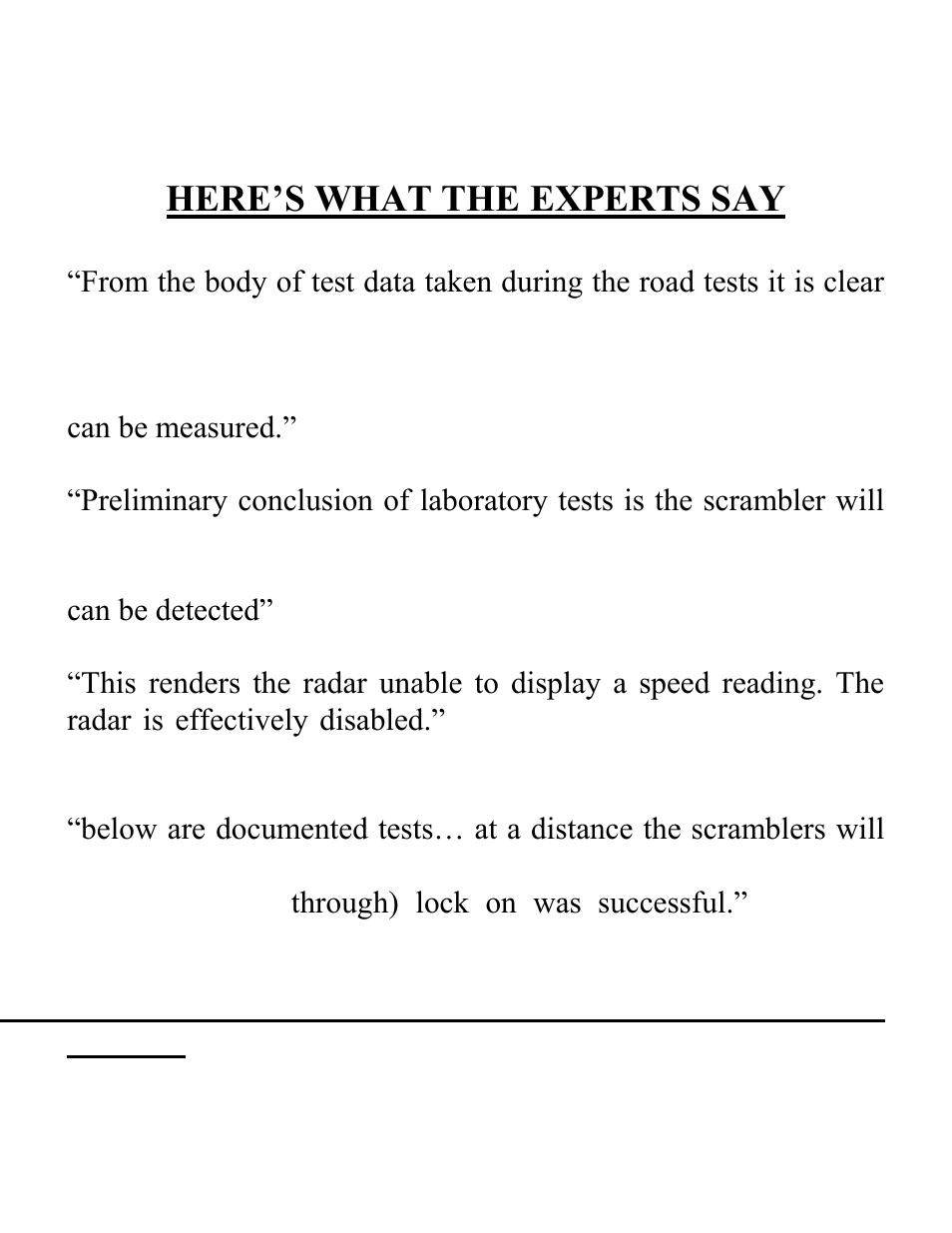 Does it really work, How does it work | Rocky Mountain Radar Phazer-II User Manual | Page 6 / 8