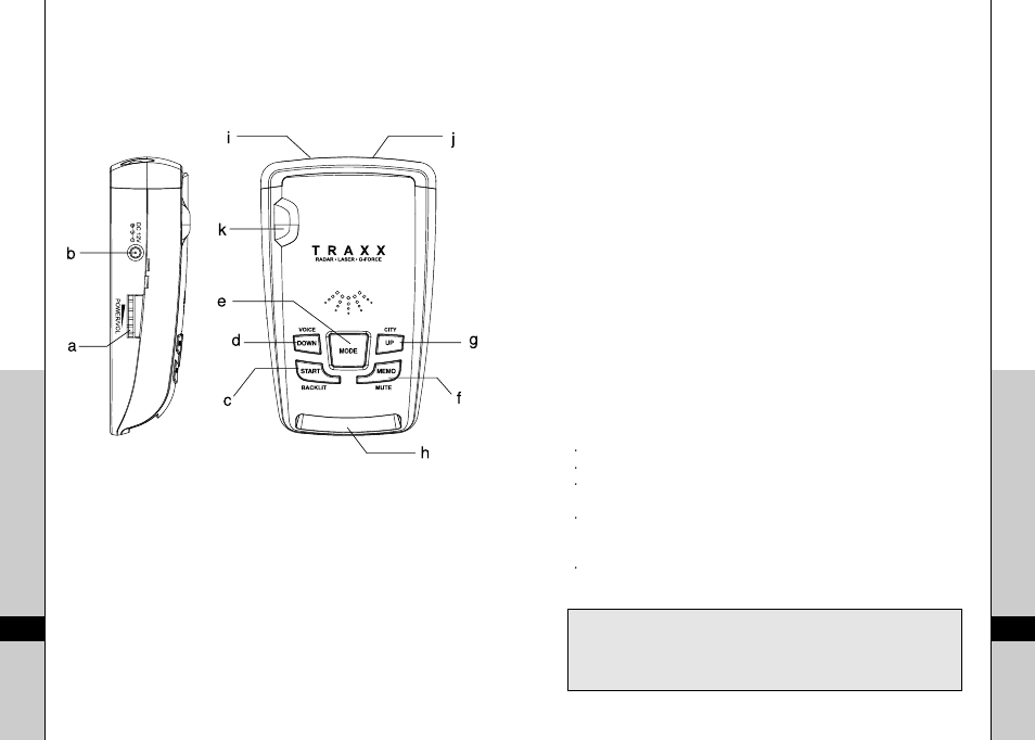 Control and buttons, Installation, Traxx | Rocky Mountain Radar KAT-TRAXX User Manual | Page 4 / 17