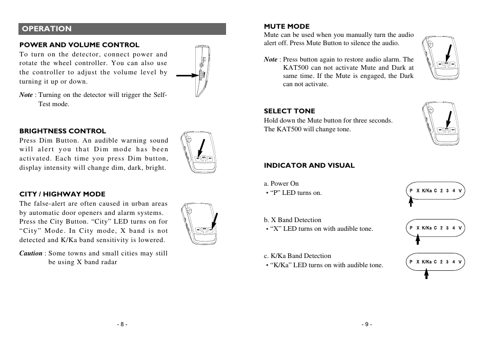 Rocky Mountain Radar KAT500 User Manual | Page 5 / 8