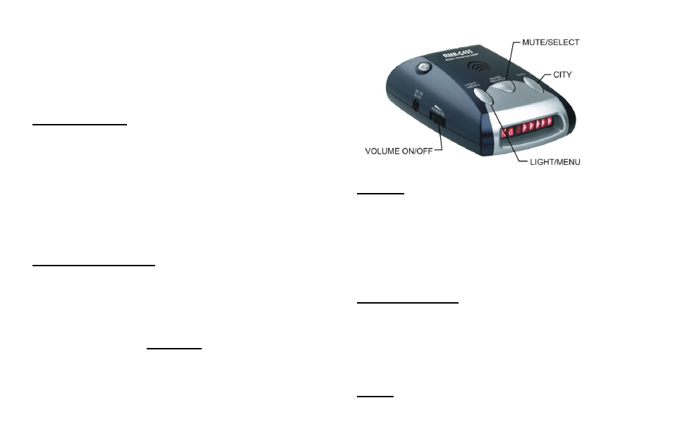 Rocky Mountain Radar RMR-C495 User Manual | Page 5 / 12