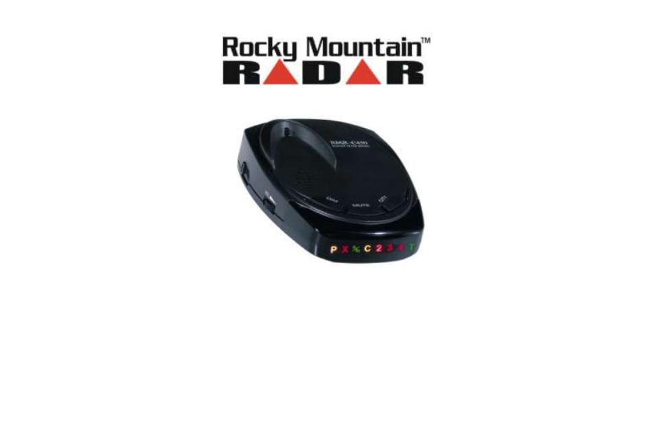 Rocky Mountain Radar RMR-C435 User Manual | 12 pages