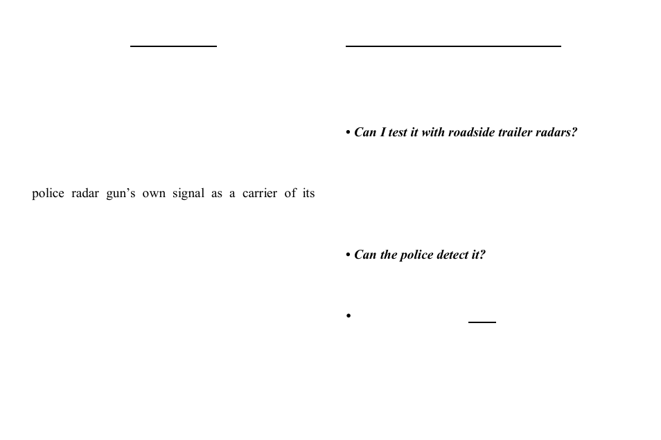 Rocky Mountain Radar RMR-C435 User Manual | Page 9 / 12