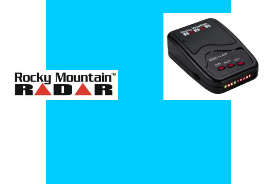 Rocky Mountain Radar RMR-C430 User Manual | 12 pages