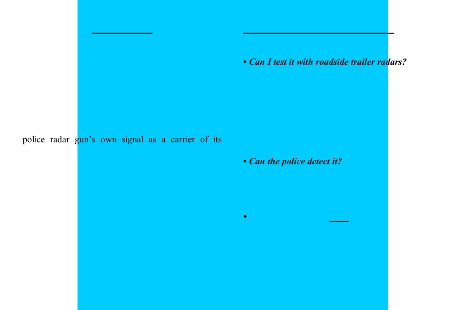 Rocky Mountain Radar RMR-C430 User Manual | Page 9 / 12