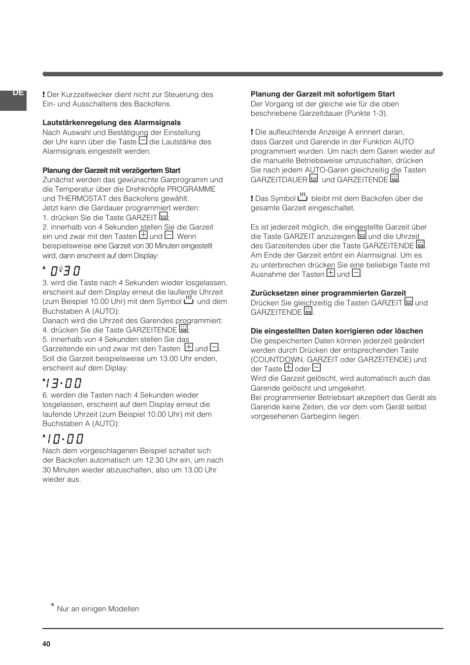 Indesit KN3C76A User Manual | Page 40 / 60