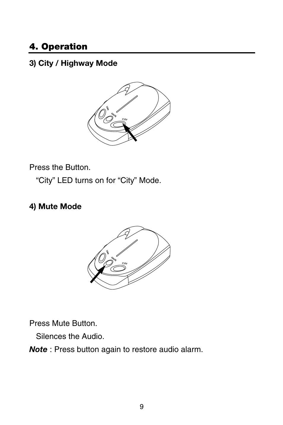Rocky Mountain Radar RMR-DLSX595 User Manual | Page 10 / 20