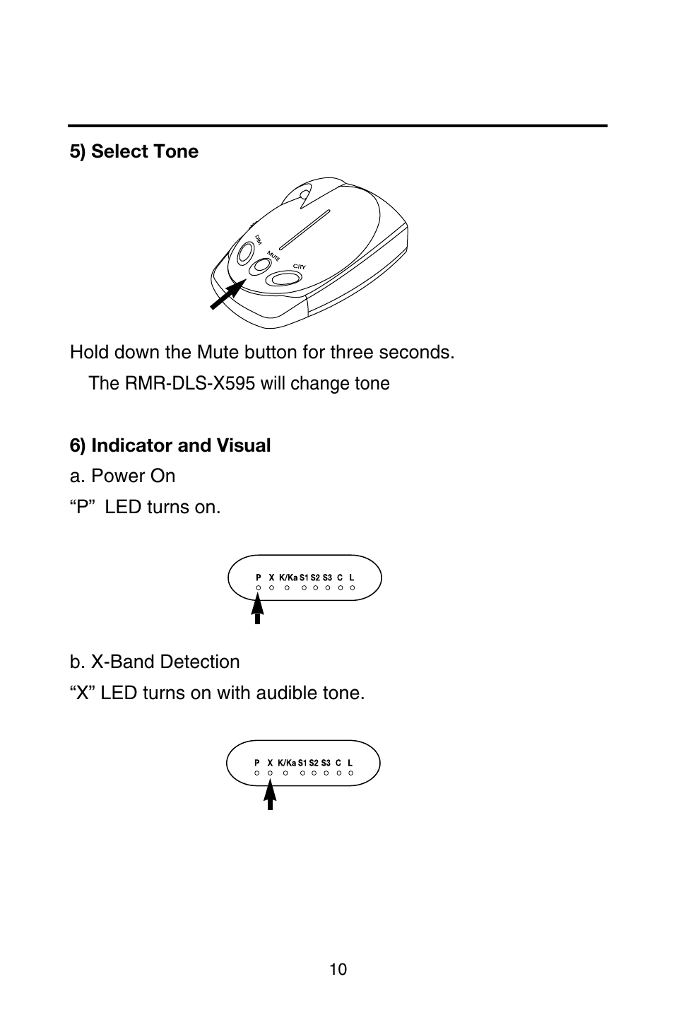 Rocky Mountain Radar RMR-DLSX595 User Manual | Page 11 / 20