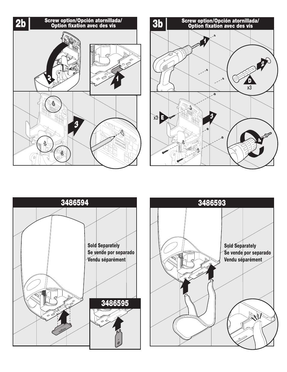 Rubbermaid 3486592 User Manual | Page 2 / 4