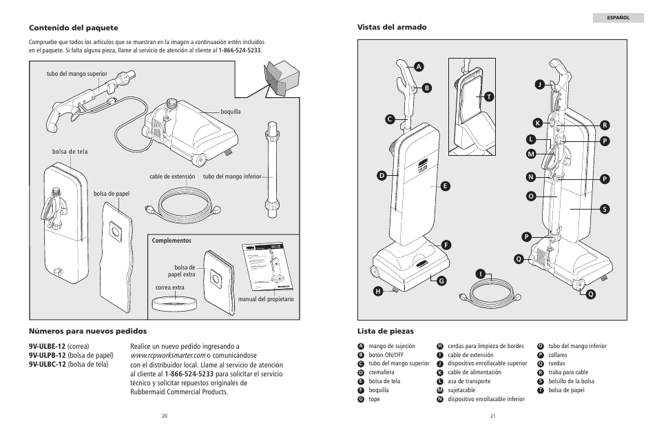 Rubbermaid 9VULPB12 User Manual | Page 11 / 22