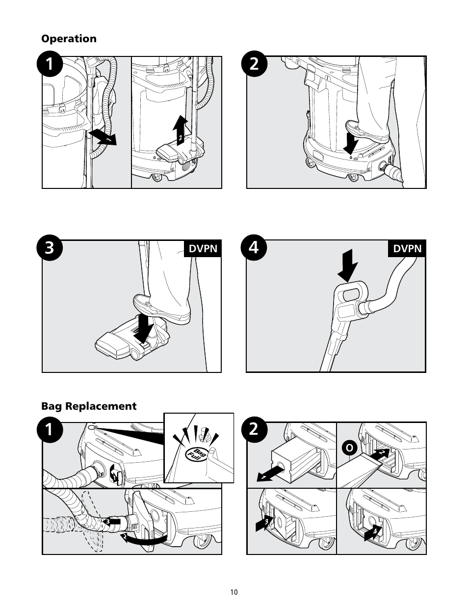 Rubbermaid 9VDVRC44 User Manual | Page 10 / 44