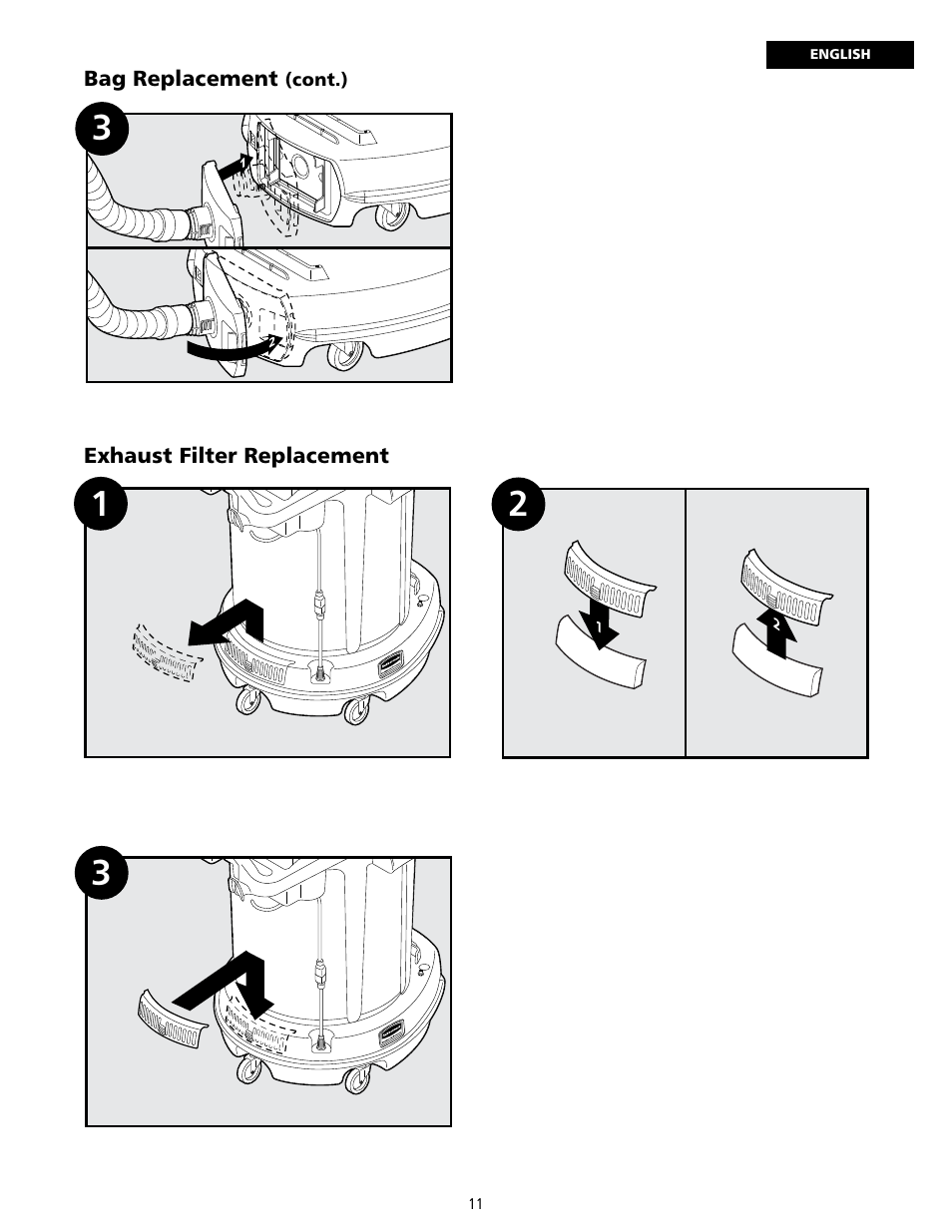 Rubbermaid 9VDVRC44 User Manual | Page 11 / 44