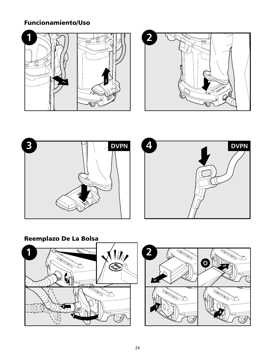 Rubbermaid 9VDVRC44 User Manual | Page 24 / 44