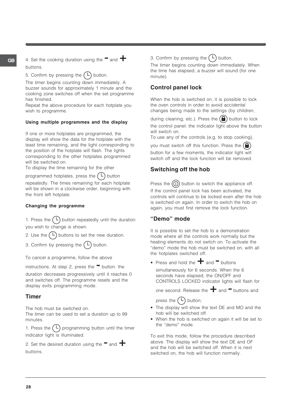 Indesit VIA 640 C User Manual | Page 28 / 56