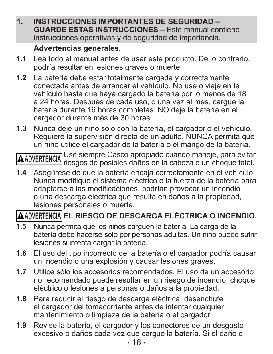 Schumacher TB4 User Manual | Page 16 / 24