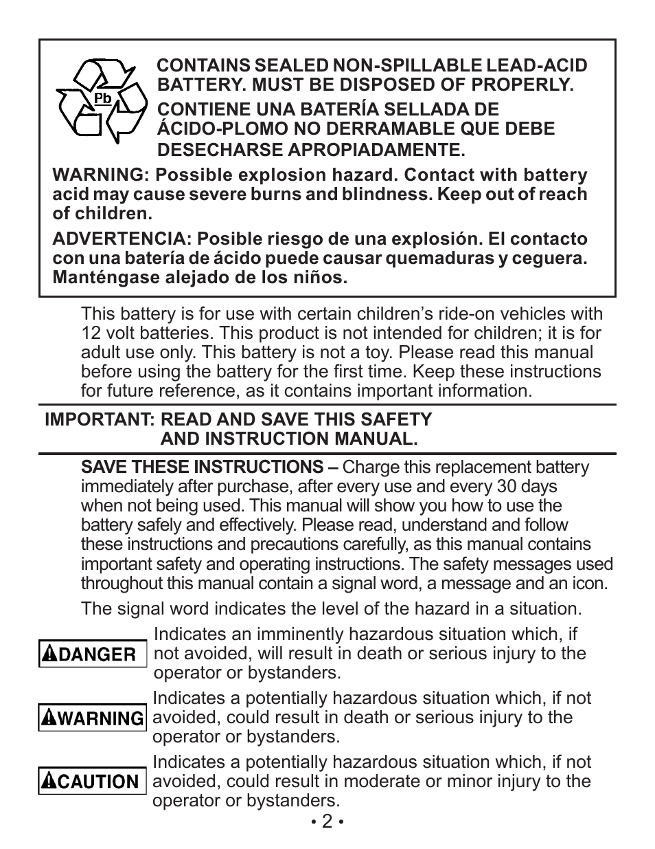 Schumacher TB4 User Manual | Page 2 / 24