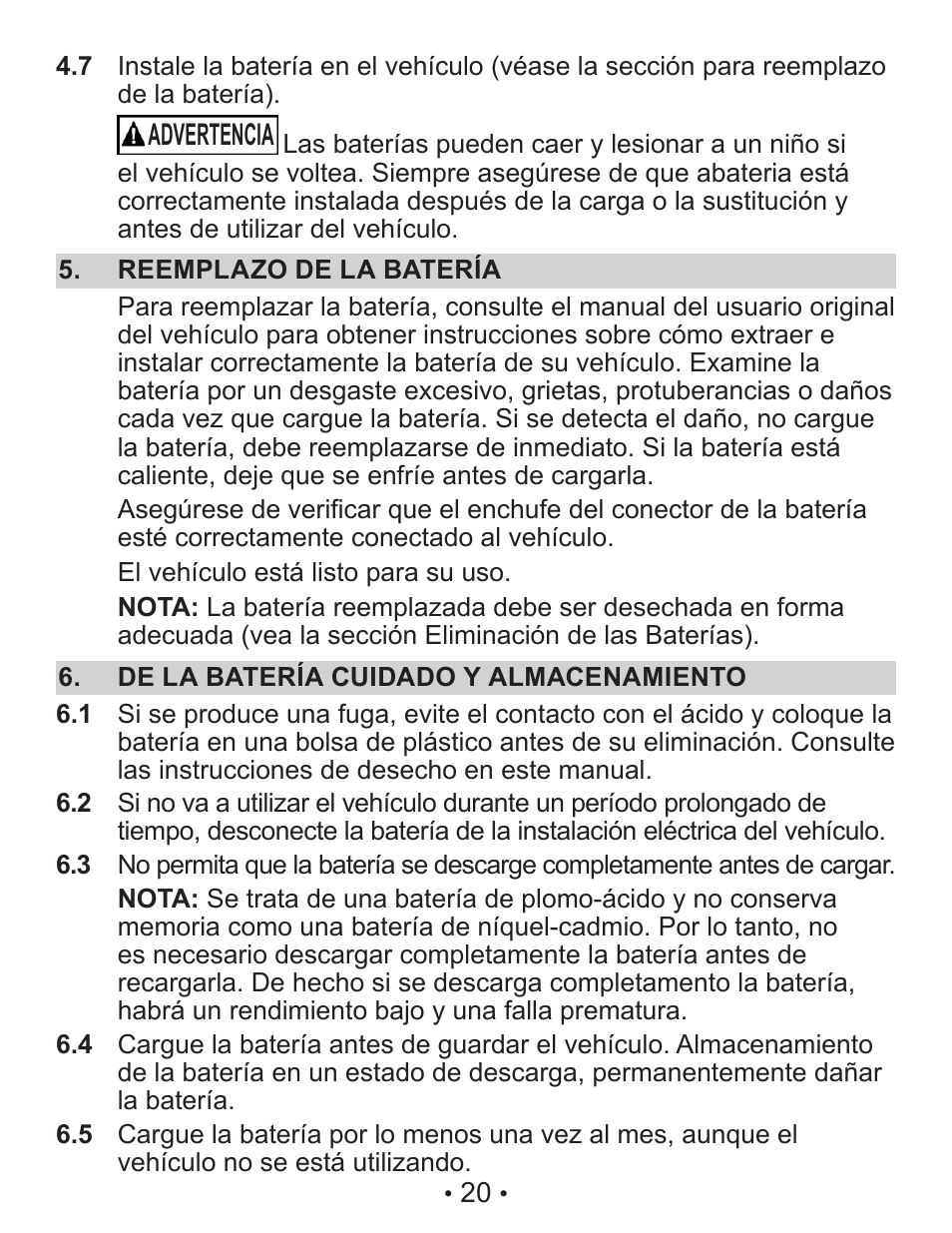 Schumacher TB4 User Manual | Page 20 / 24