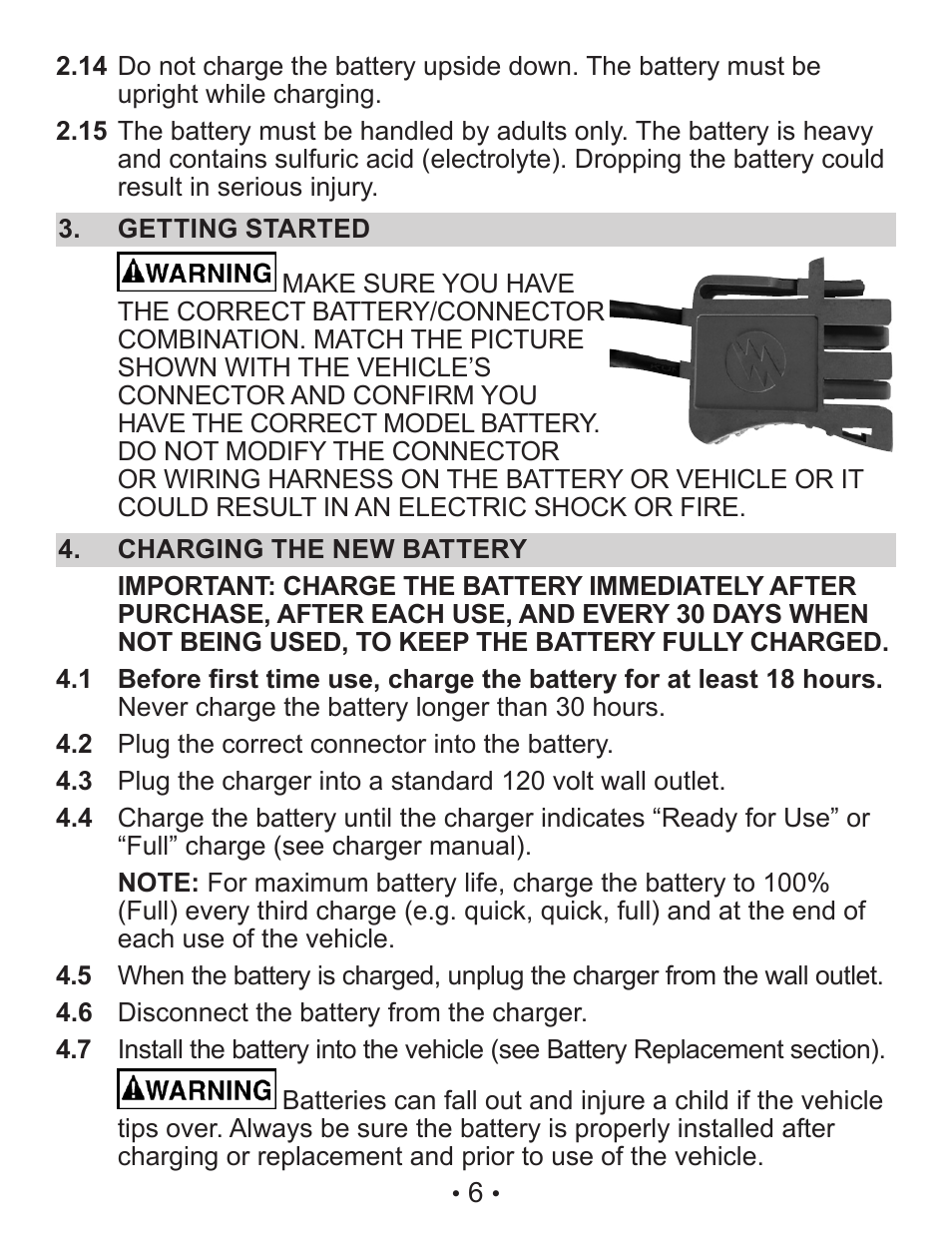 Schumacher TB4 User Manual | Page 6 / 24